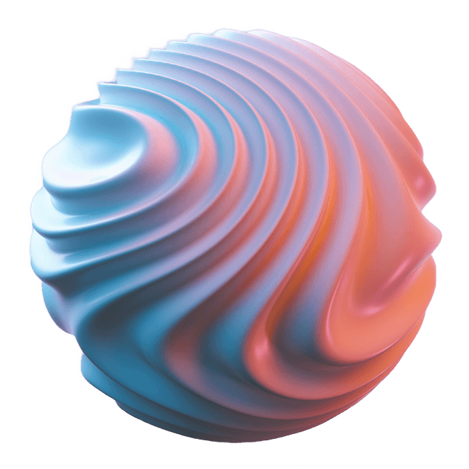 Decorative spinning ball